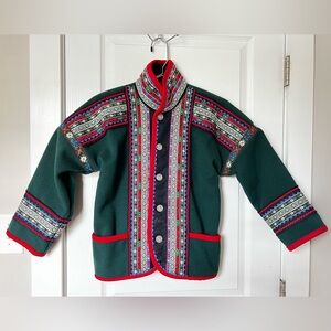 Vintage Samii Clothes Scandinavian Ethnic Coat Gay Ellis Nordic